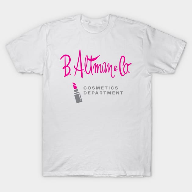 B. Altman & Co. Cosmetics Department T-Shirt by moxilla